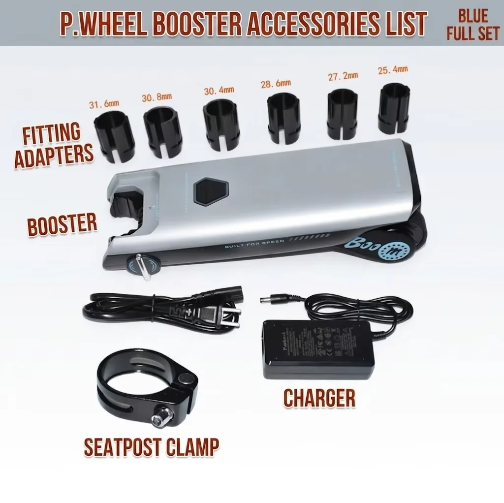 200W Elektrische Fiets Power Assist Kit 18V 10Ah Lithium Batterij Fiets Booster Wielmotor Ombouwset, 25km/u 50km Bereik E-Bike Motor Kit voor 20 Inch Stadsfiets