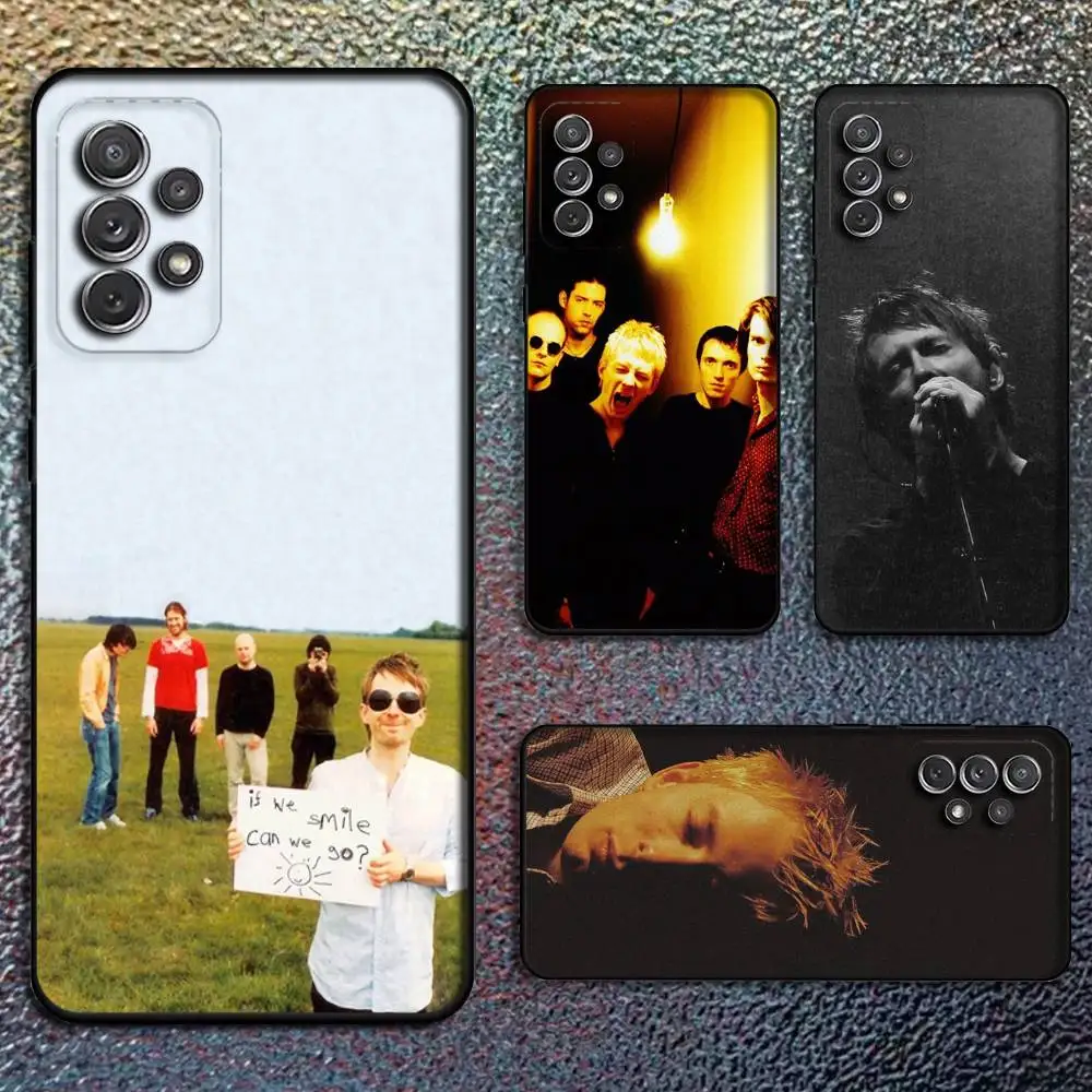 

R-Radiohead Phone Case For Samsung S25,S24,S21,S22,S23,S30,Ultra,S20,Plus,Fe,Lite,Note,10,9,5G Black Cover