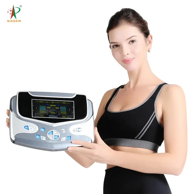 

Factory electronic acupuncture Physical therapy instrument TENS EMS pain relief with Ultrasound,laser, heating and music with CE