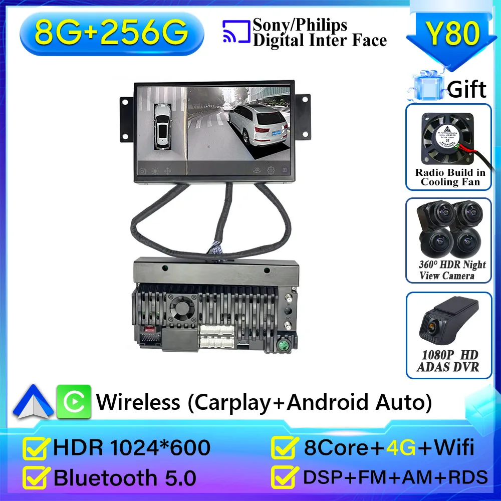 Voor Citroen DS3 C3 Autoradio Navigatie GPS Android Auto Stereo Multimedia Speler Scherm Video Carplay Video Geen 2din DVD