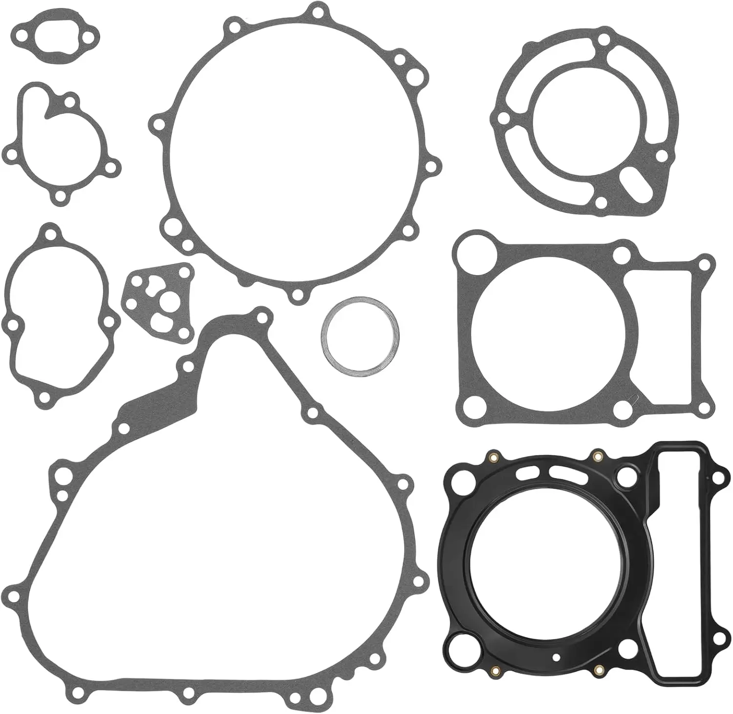 YFM400 Complete Engine Gasket Kit for Yamaha YFM400 Kodiak 400 4WD 2000-2006 ATV Crankcase Cover Top End Gasket