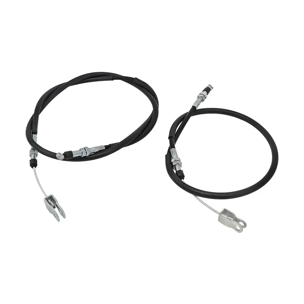 Afbeelding 4: Voor Kawasaki Mule Links & Rechts Achterremkabel SET Parkeerkabels (1201 & 1202)