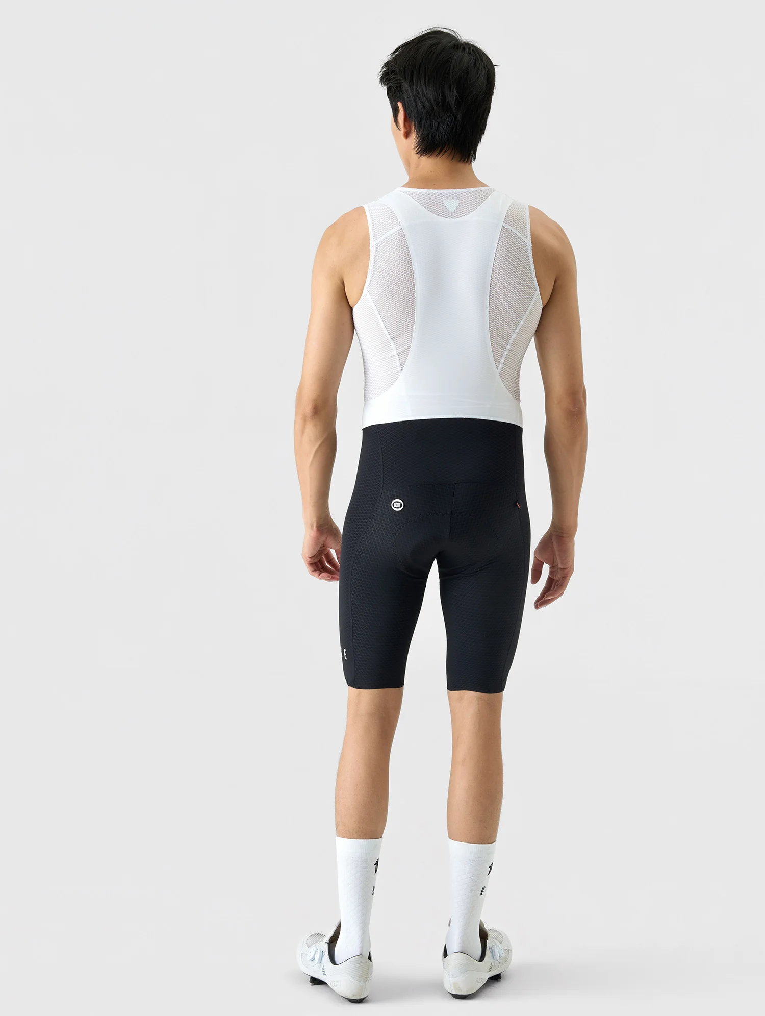 BCBE-ING Neue Herren-Radlerhose mit Hosenträgern, hochwertiges elastisches Interface-Polster mit 200 kg/m³ Dichte, leichtes, schnell trocknendes Radlerhose-Set – Detail 10