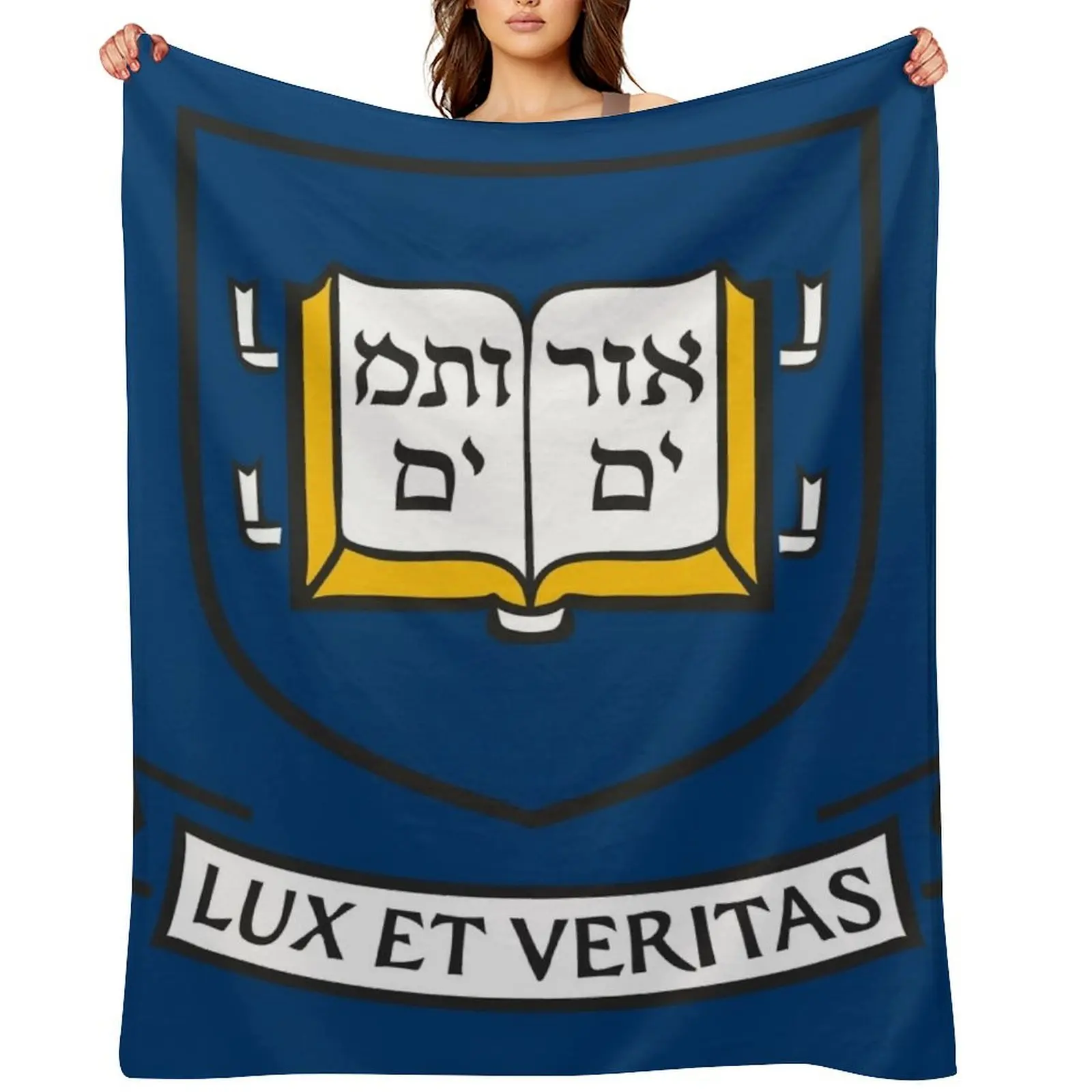 

Yale University icon Throw Blanket Summer Beddings Soft blankets and throws Flannel Blankets