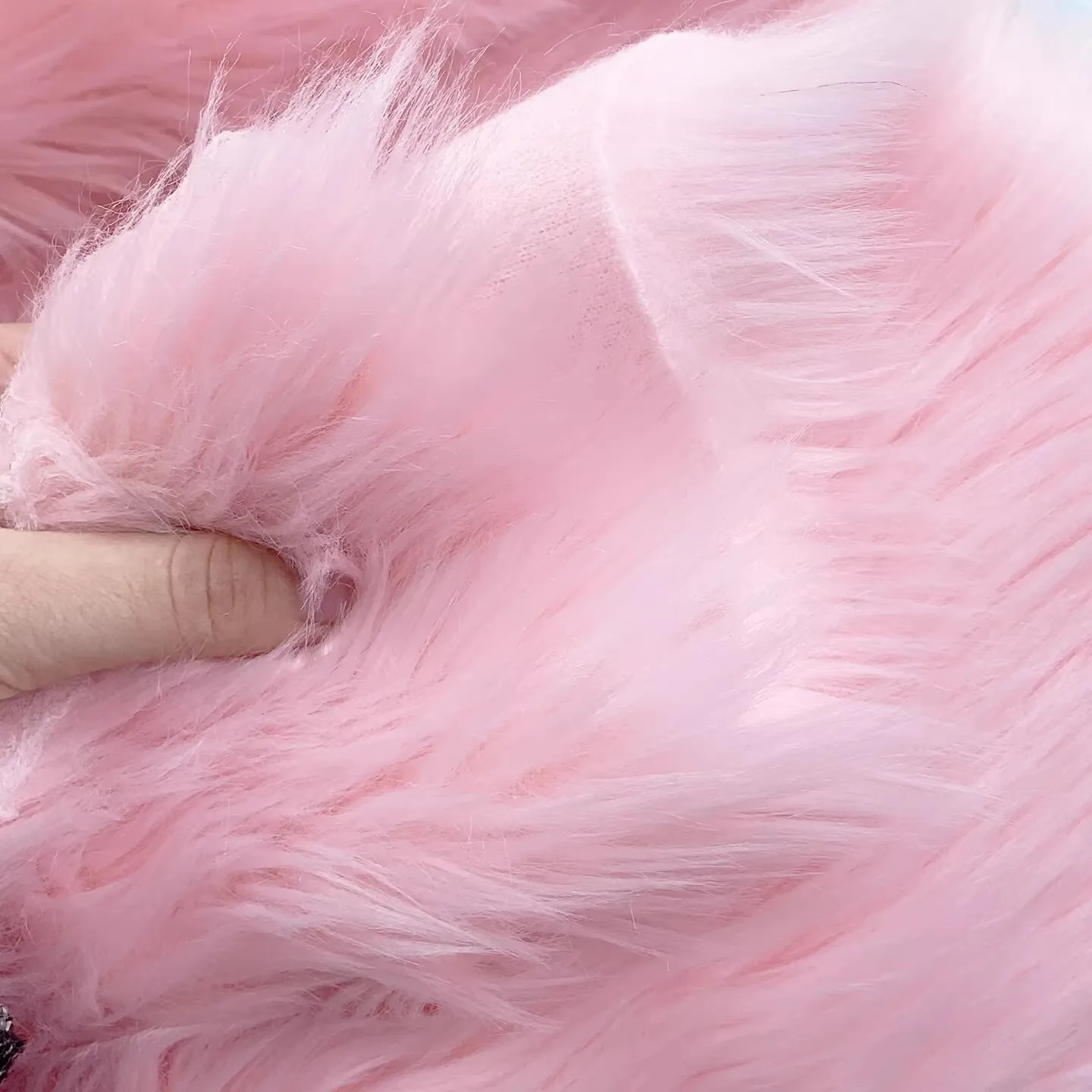 

Ткань из высококачественного толстого плюша (4 см), 1 ярд, для рукоделия, игрушек, декора одежды, искусственный мех (pelliccia finta tessuto)