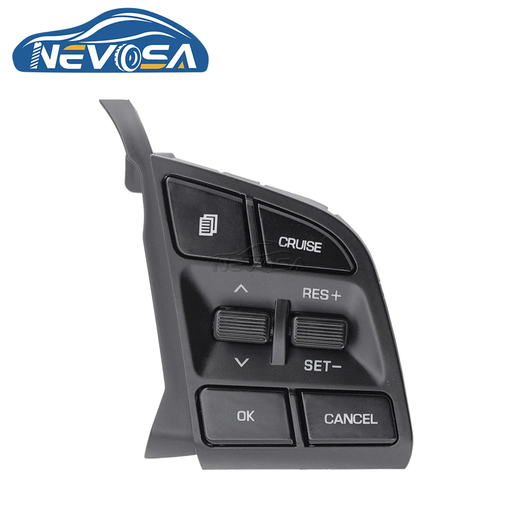 NEVOSA 96720-D3200 Multifunction Steering Wheel Cruise Control Switch For Hyundai Tucson IX35 2015 2016 2017 2020 96720-D32004X