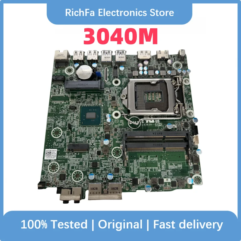 

Original used For Dell Optiplex CN-0MGK50 3040M Mini Motherboard MGK50 0MGK50 DDR3L Mainboard 100% Tested Fully Work Fast ship