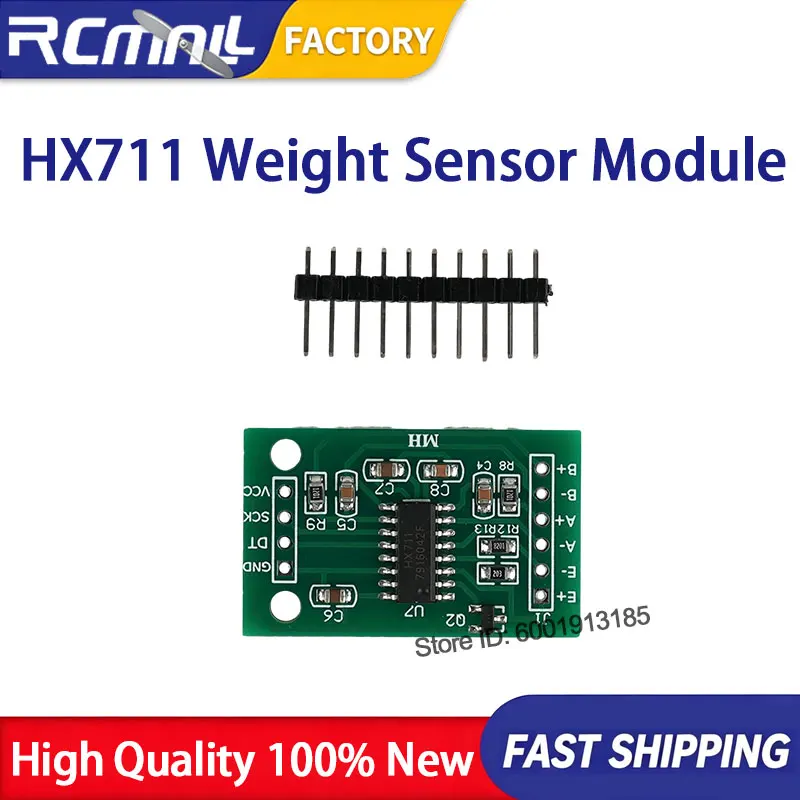 HX711 24-Bit ADC Weight Sensor Module Load Cell Amplifier Dual-Channel Precision Weighing Scale DIY Kit with Serial Interface