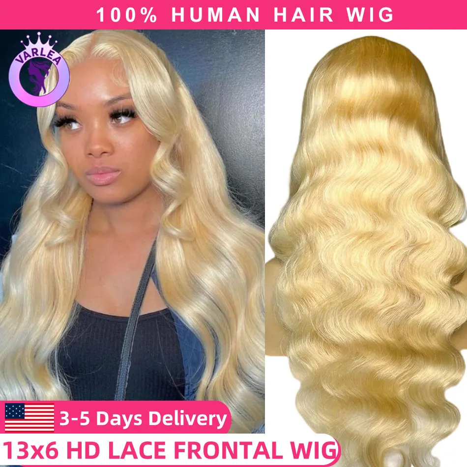 30 Inch 613 Hd Lace Frontal Wig 13x6 Body wave 13x4 Lace Front Wig Blonde Human Lace Front Wig 180% Density 613 Human Hair Wig