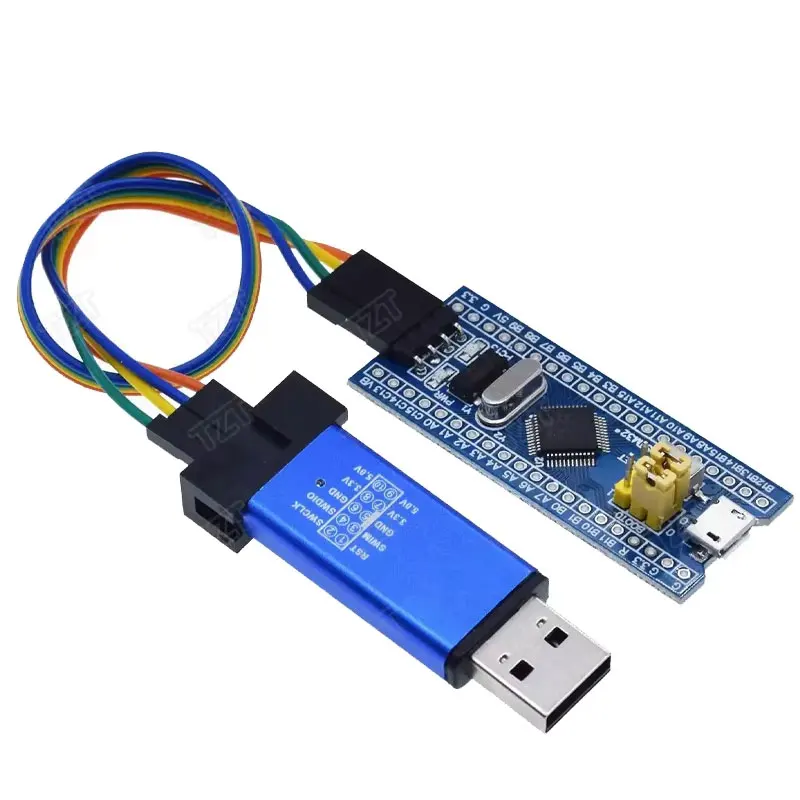 1 قطعة ST LINK Stlink ST-Link V2 Mini STM8 STM32 محاكي تنزيل مبرمج البرمجة مع غطاء A41/لاردوينو