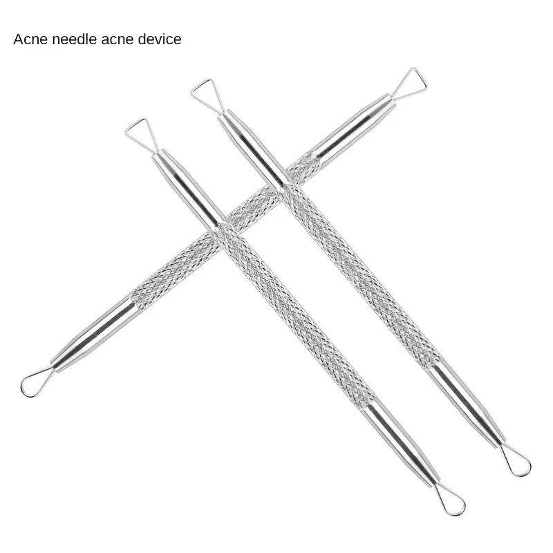 مزيل الرؤوس السوداء من الفولاذ المقاوم للصدأ برأسين - مستخرج بثرة فعال للبشرة الدهنية غير المعطرة، متين، وسهل التنظيف