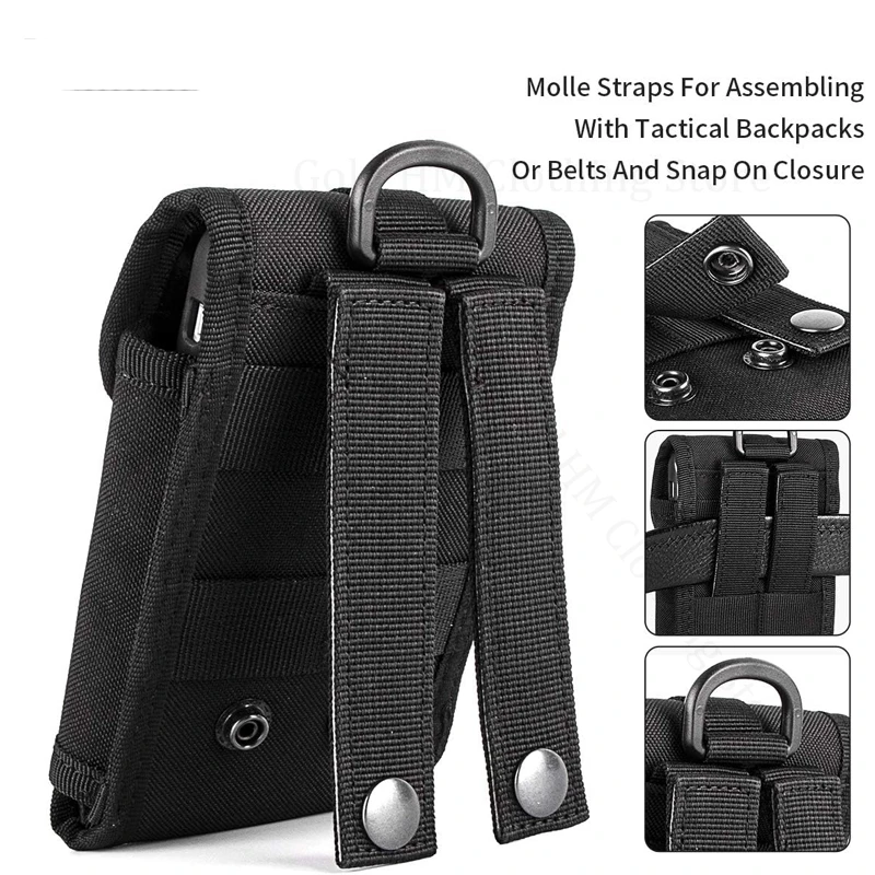 

Phone Case For Oppo Realme GT 7T GT7 Pro Waist Bag Tactical Phone Cover Realme GT7 GT 6T 2 Pro Note 70T 60 Loop Belt Phone Pouch