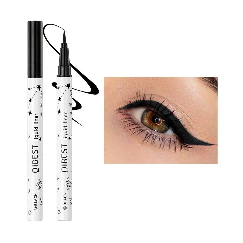 Impermeável Rápido Seco Colorido Eyeliner Kit, Eye Liner, Eyeliners Make Pen, Maquiagem Cosméticos, R0W5