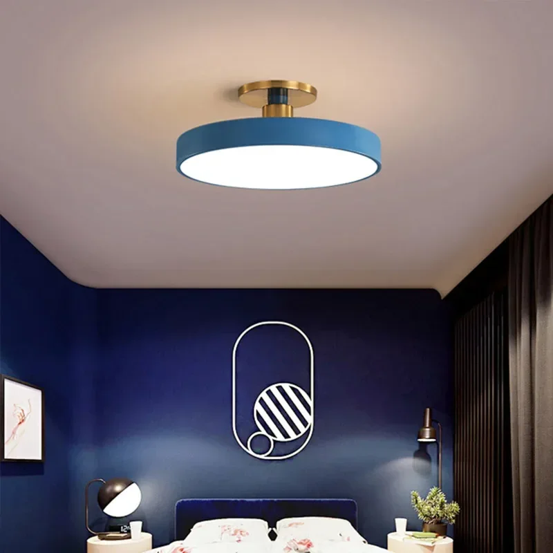 Modern LED Ceiling Chandelier Makaron Ceiling Lights Living Bedroom Study Room Child Corridor Home Indoor Nordic Lamps Lighting