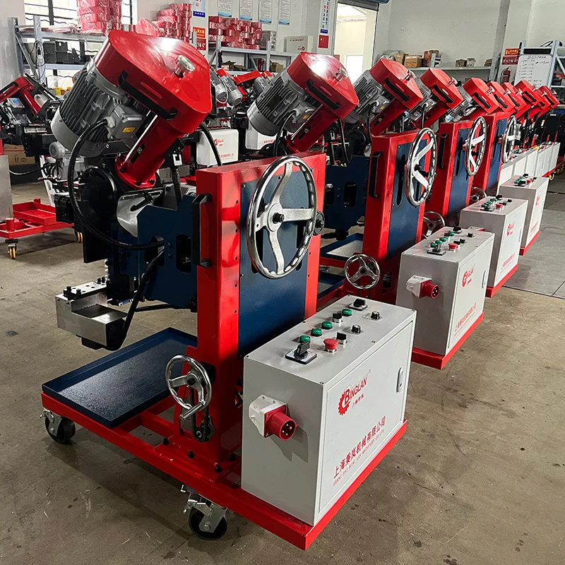 ماكينة طحن حافة المشي الأوتوماتيكية ذات الوجهين لأعلى ولأسفل، ماكينة تصنيف الصلب المصنوعة من سبائك الصلب عالية الطاقة