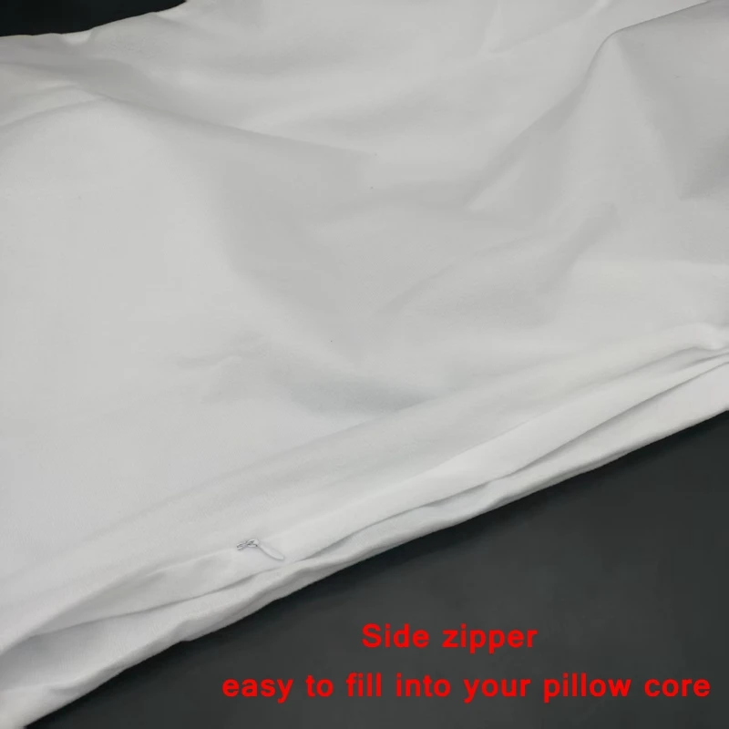 Brushed Pillowscase Dakimakura Anime Hugging Body Long Pillow Cover for Silicone to Stick