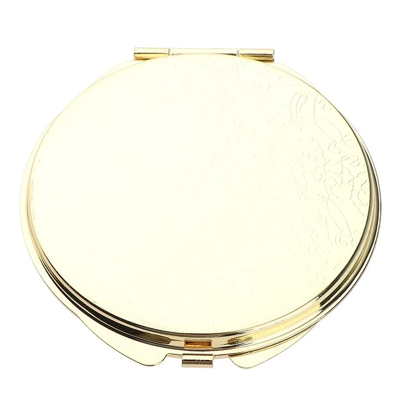 TSHOU848 Compact Makeup Mirror Cosmetic Magnifying Portable Make Up Mirrors for Purse Travel Bag Home Office Mirror