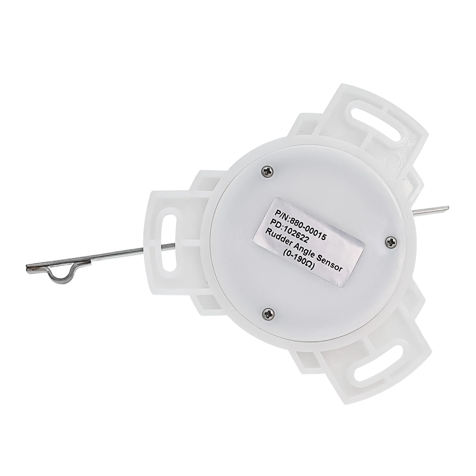 1 buah Sensor sudut kemudi baja tahan karat 0-190 OHM cocok untuk kapal laut kemudi indikator sudut pengukur Meter DC 12V/24V