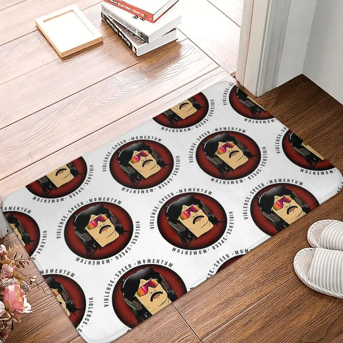 

Dr Disrespect Doormat Rug Carpet Mat Footpad Polyester Anti-slip Absorbent Mat Front Room Corridor Kitchen Bedroom Balcony