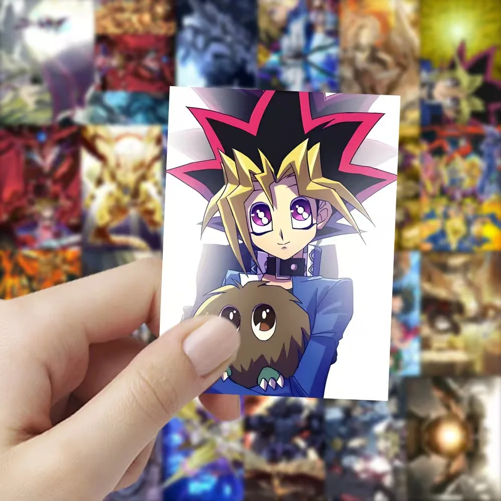 2025 New Game Board Stickers 4*3CM  60PCS YuGiOh The Dark Magicia Yu Gi Oh for Airsoft Gun Phones Laptops Car Camera Water Cup