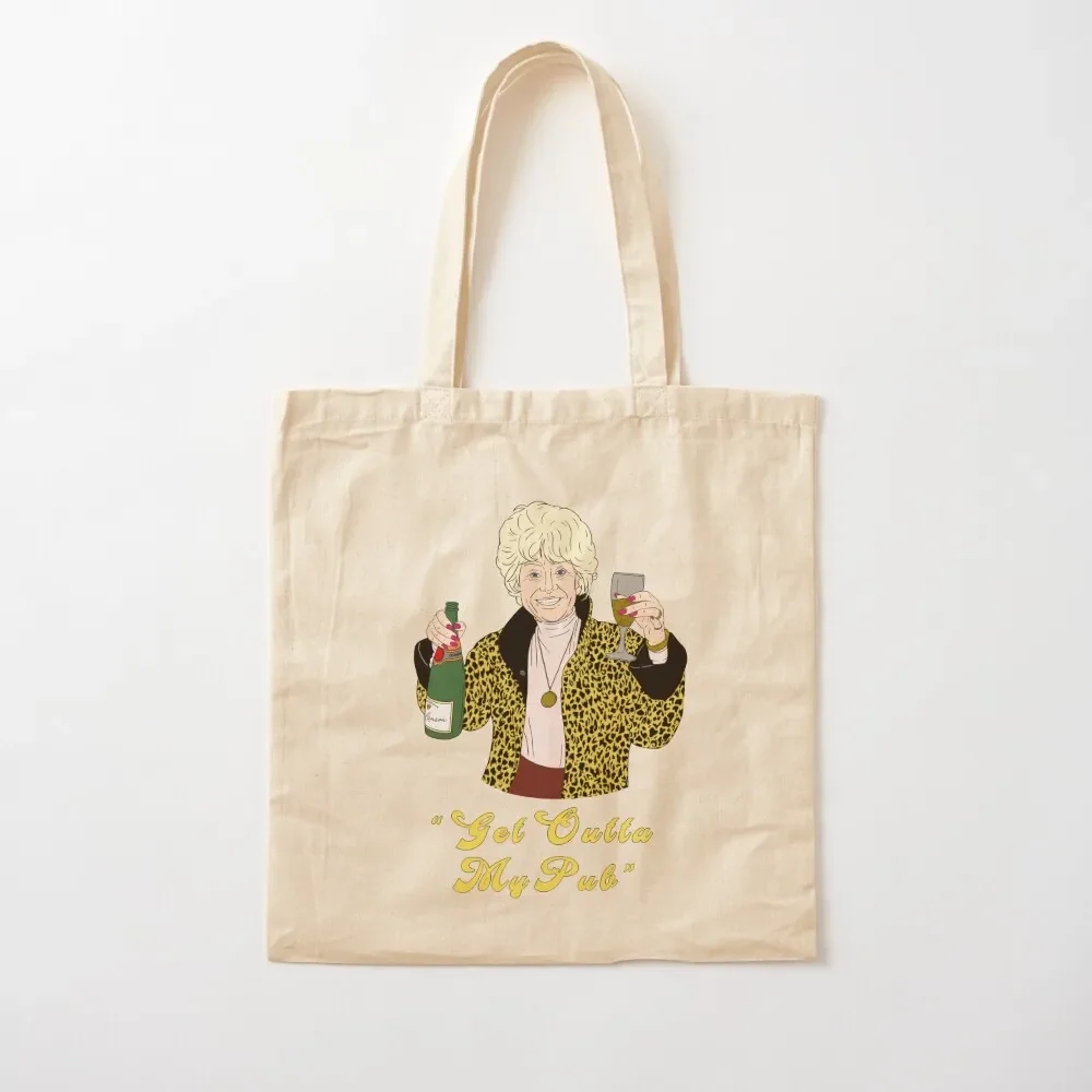 

Get Outta My Pub Tote Bag tote bag bags woman 2025 Canvas Tote Bag