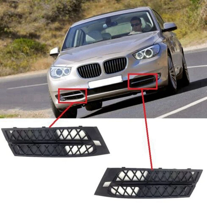 Car Front Bumper Closed Outer Grille For BMW 5' F07 GT 535I GT 550I GT 2010-2013