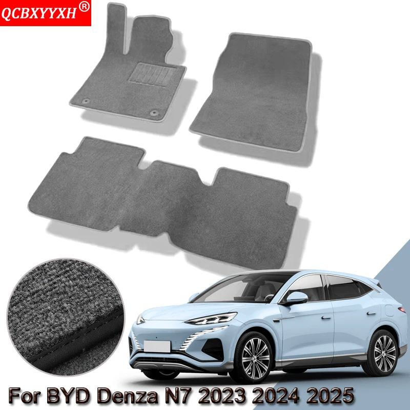 

Custom Car Floor Mats For BYD Denza N7 2023 2024 2025 Waterproof Non-Slip Floor Mats Internal Protection Carpets Rugs Accessory