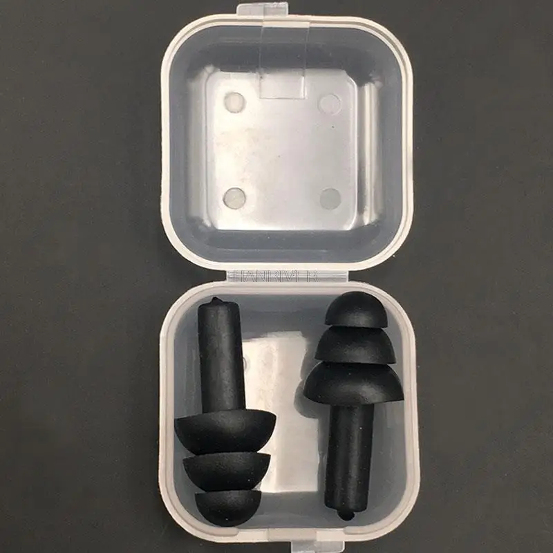 Soft Silicone Ear Plugs Sound Insulation Ear Protection Earplugs Anti Noise Snoring Sleeping Plugs For Travel Noise Reduction