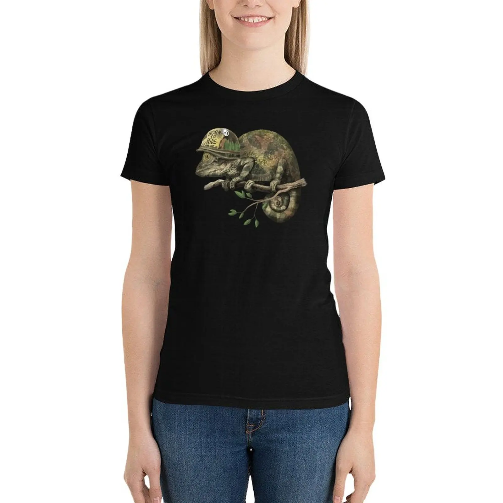 Born to Hide T-Shirt Aesthetic clothing Short sleeve tee t-shirts for Women graphic tees