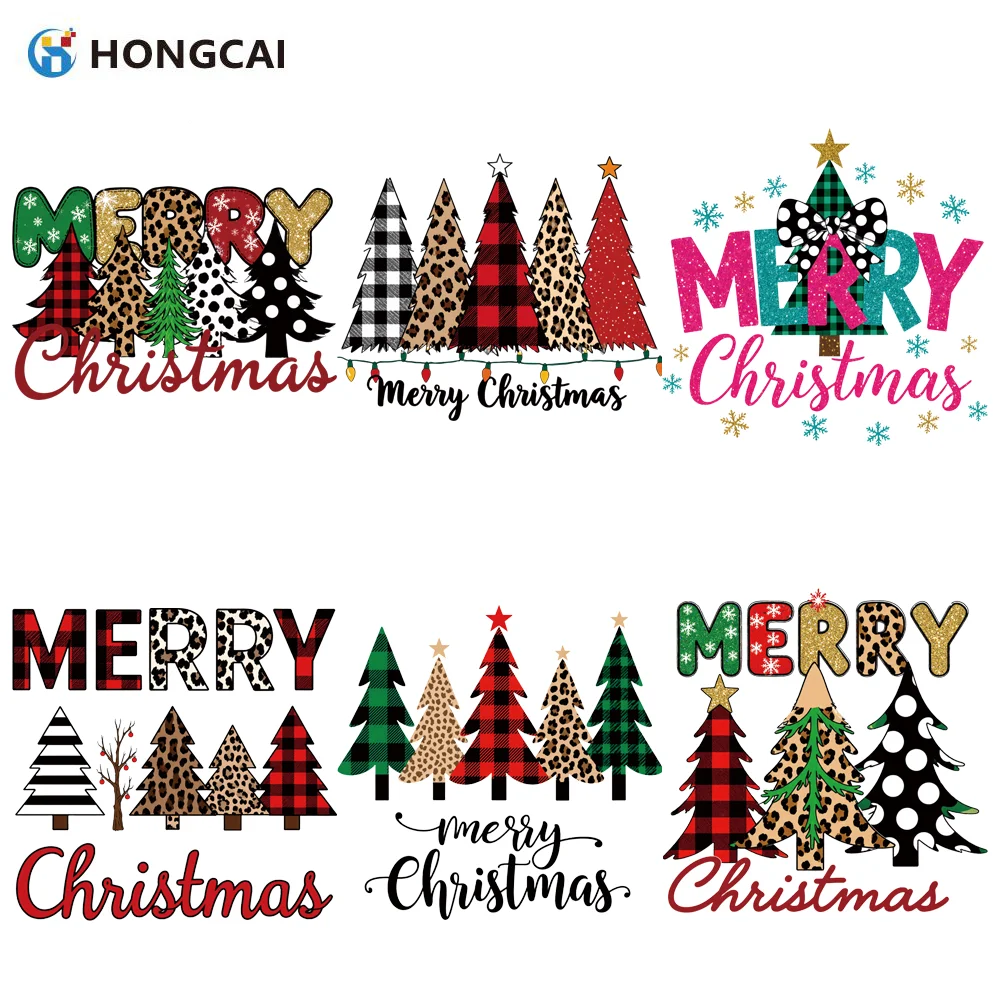 

Набор виниловых наклеек Merry Christmas Glitter Hot Press из 6 штук, идеально подходит для футболок, толстовок, подушек и других тканевых предметов.