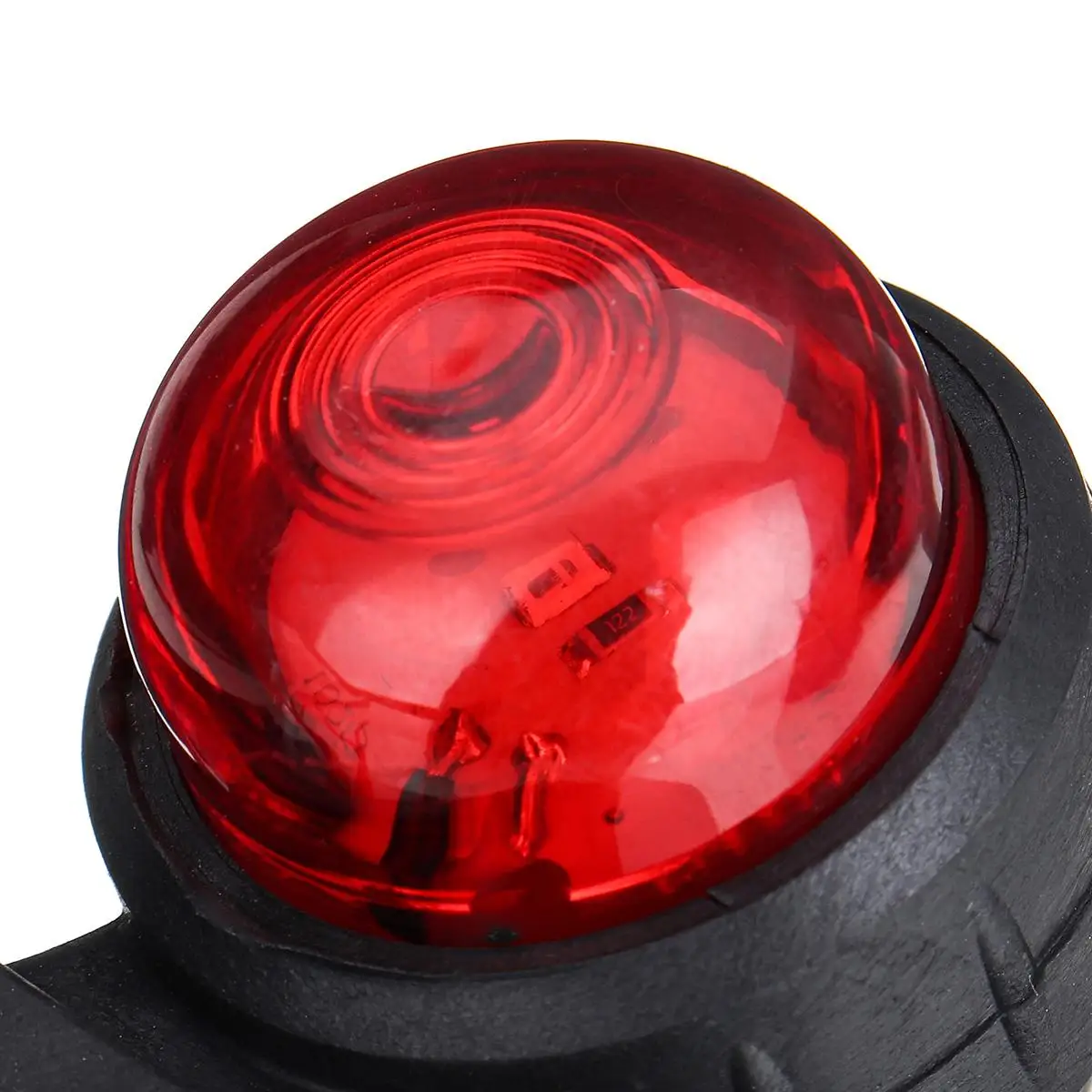 1/2PCS 12V 24V Truck Trailer Lights LED Side Marker Position Lamp Lorry Tractor Clearance Lamps Parking Light Red White