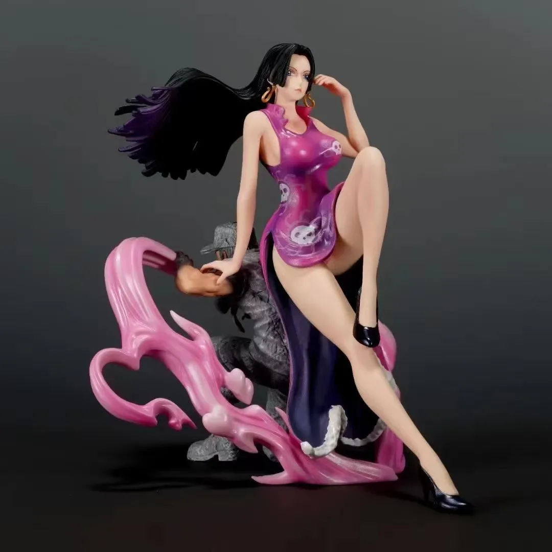 

Bandai One Piece аниме герой женщины император Хэнкок экшн-фигурки модель хобби собирать скульптуры настольное украшение подарки