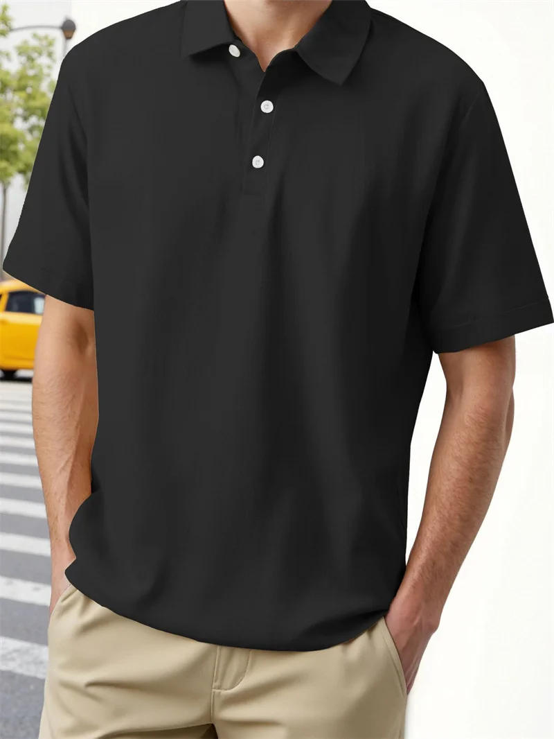 Sommer männer baumwolle leinen casual polo-shirt Quick Dry Kurzarm T-shirts Männlich Tops drehen-unten kragen Pullover männer polo-shirt