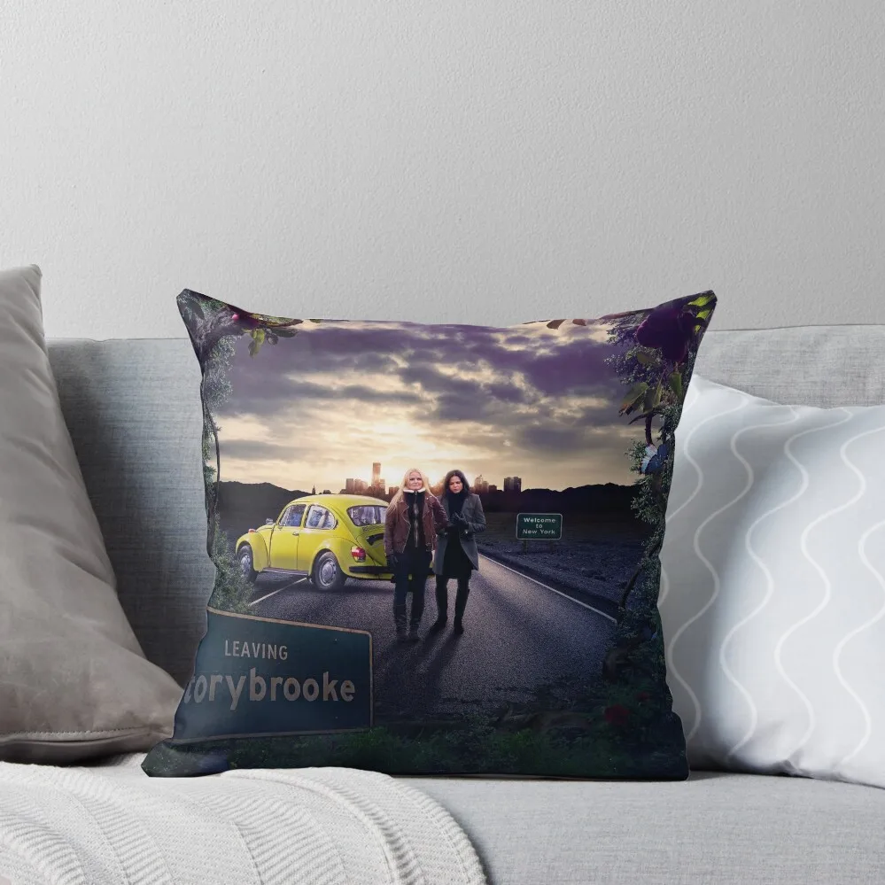 

Once Upon A Time (SwanQueen) Throw Pillow luxury decor Sofa Cushions Christmas Pillow Cases