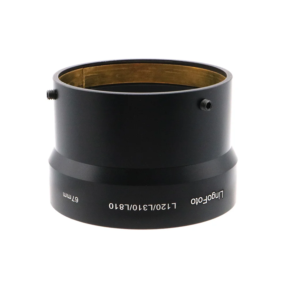 محول أنبوب 67 مللي متر مهايئ المرشح أنبوب التكبير عدسة لنيكون Coolpix L120/L310/L810