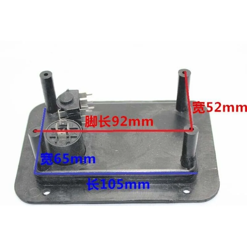 C  FOR 1PC 132x92x45MM Speaker Junction Box For Speaker Accessories 4 Pole Plug Socket