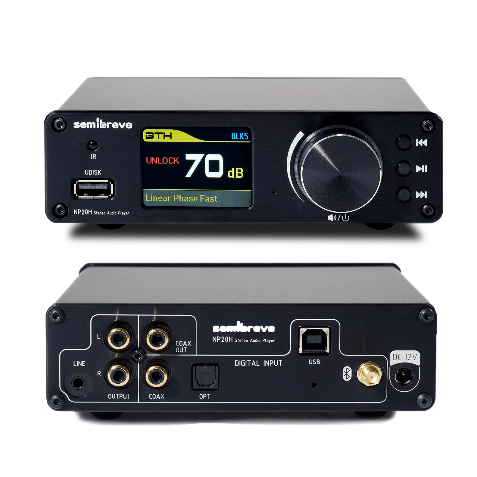 Headphone Amplifier - New Semi NP20H lossless playback decoding