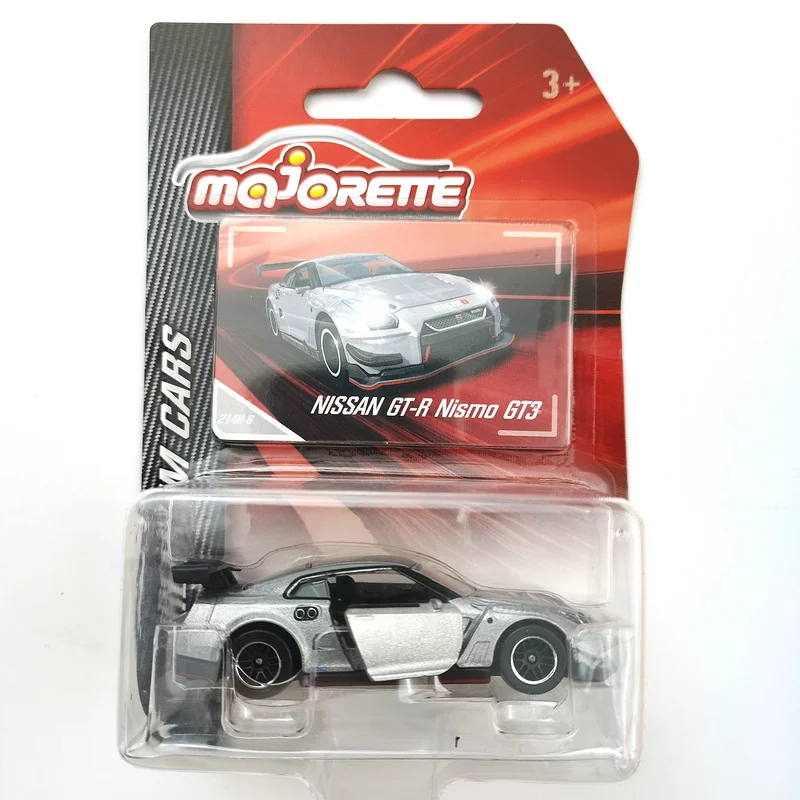 Majorette Premium Cars NISSAN GTR GT86 Dodger Mitsubishi Lamborghini 1/64 Die-cast Model Collection Toy Vehicles