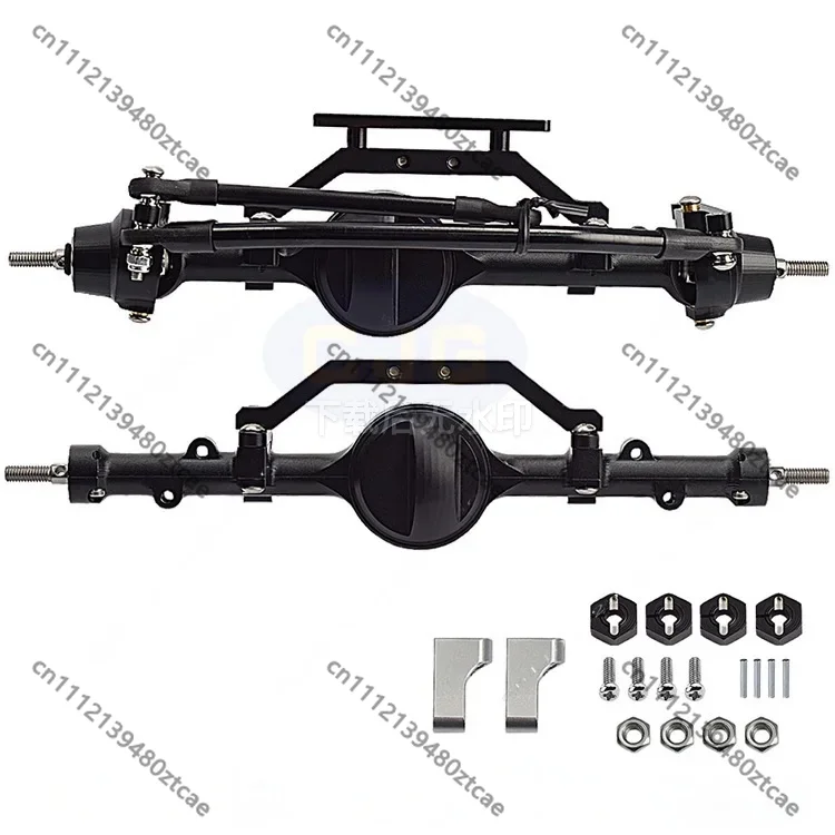 1/10 RC Crawler Car Metal Front Rear Axle Simulation Parts Off Road Climbing Upgrade Accessories