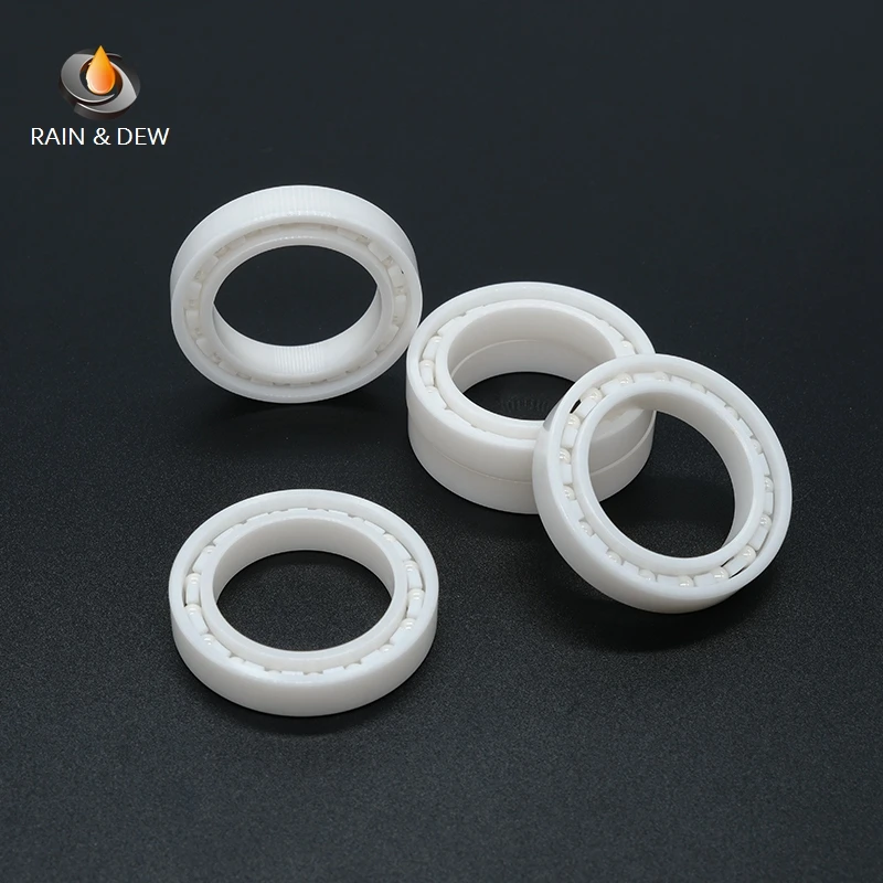 

1Pcs 20X32X7mm 6804 CE Ceramic Bearing ABEC-9 Full Ceramic Bearing Zirconia ball bearing for Bicycle 6804