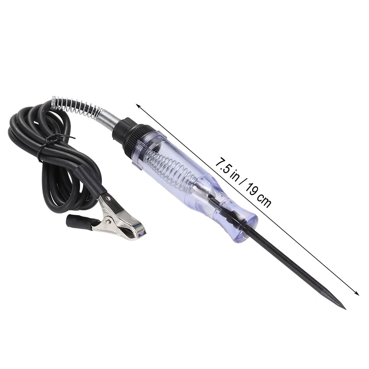 

2Pcs 12-24V Vehicle Voltage Test Pen One Hand Operation Tail Light Wiring Tester for Cars Boats Bikes Vehicle Voltage Tester