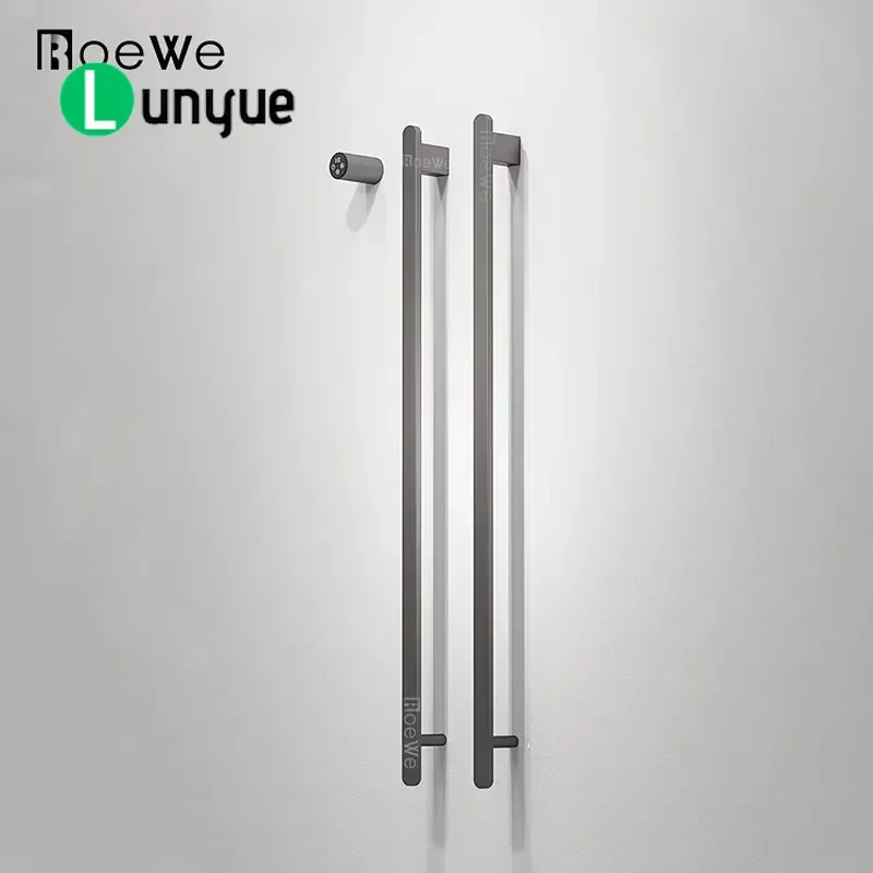 1m Vertical Electric Towel Rack Intelligent Wall Mounted Warmer CE SAA Certified for Bathroom Home Heating Drying