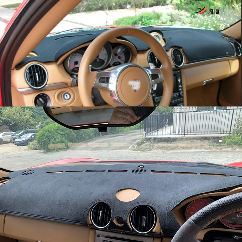 For 2005-2012 Porsche Cayman 987C Accessories Dashboard Cover Instrument Panel Dash Mat Dashmat Protective Pad