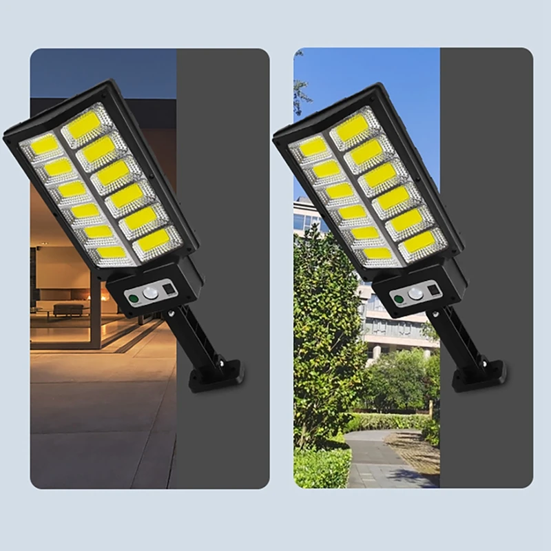 Outdoor Solar Street Light Waterproof Solar Lamp Mode Infrared Sensor Motion Sensor Security Lighting For Garden