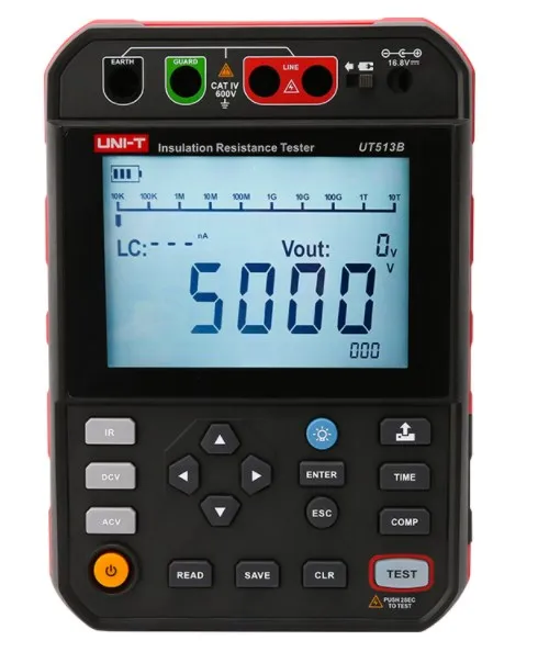 

Insulation Resistance Tester Price Test UT513B Engineer Repair Tool Instrument Insulation Resistance Tester