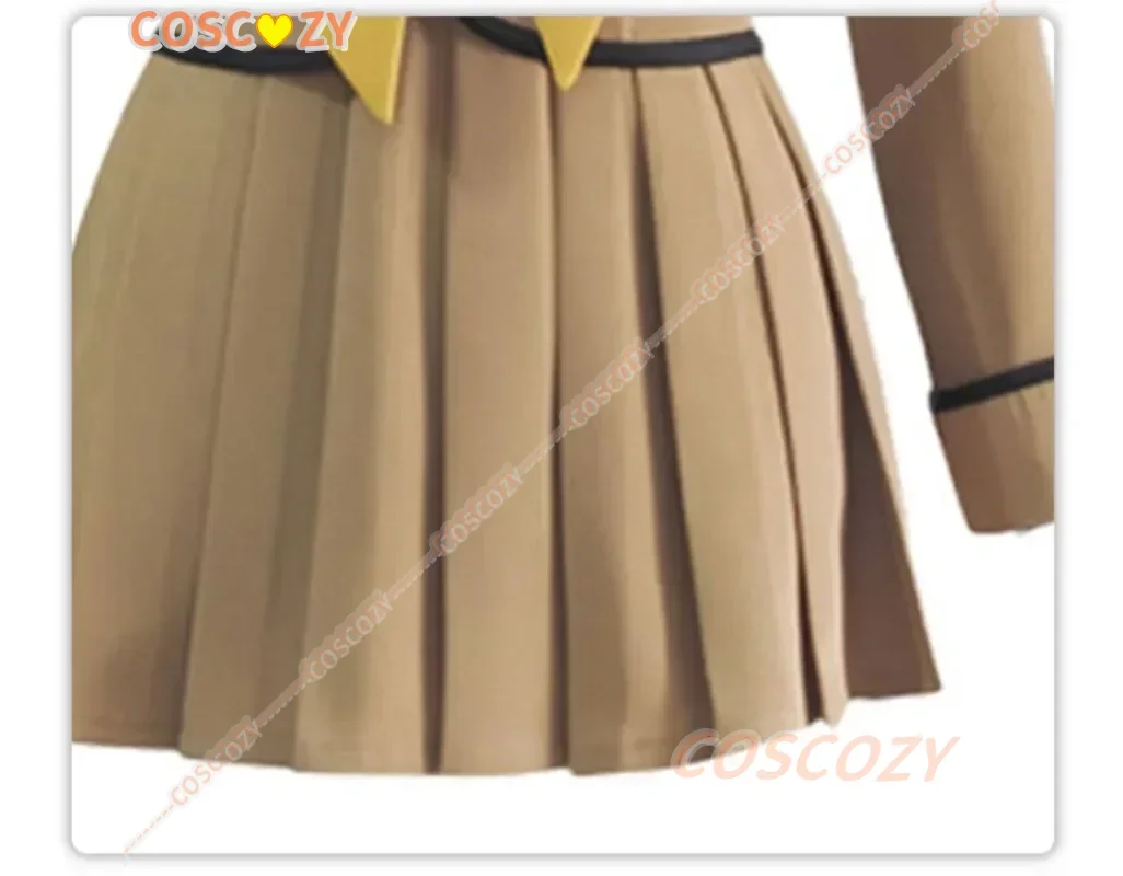 Nanami Momozono Costume Cosplay Parrucca Uniforme scolastica Abito da marinaio Papillon Top Gonna Halloween Natale Giochi di ruolo Abiti