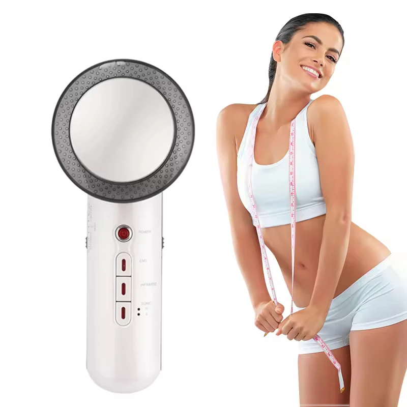 Dispositivo di bellezza micro corrente EMS Dispositivo di bellezza per il sollevamento del viso a infrarossi lontani Cavitazione ad ultrasuoni Massaggiatore per il corpo Bastoni per massaggi Rulli per palline