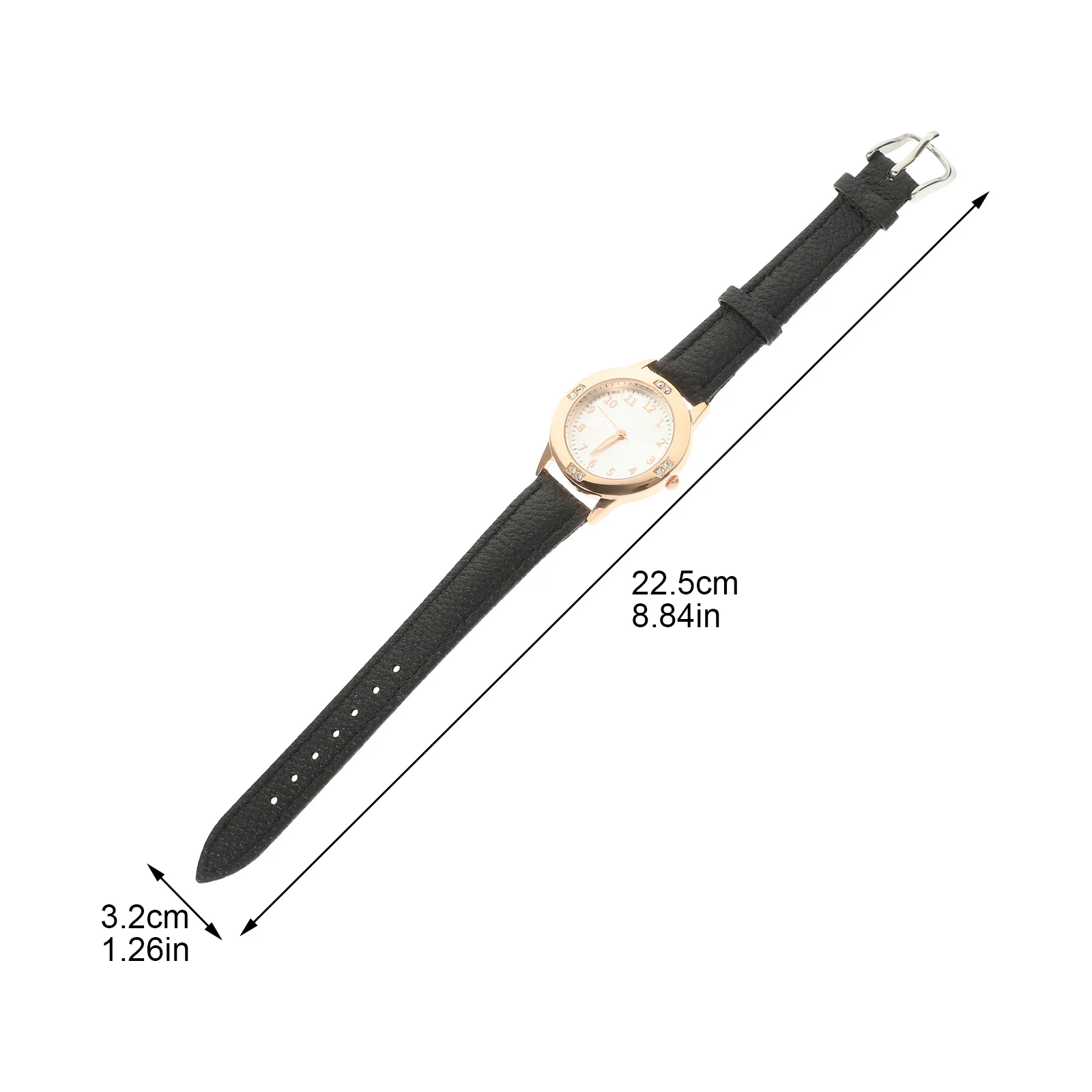 1Pcs Night Light Waterproof Women Watch Elegant Classic Design Party Holiday Festival Quartz Movement Waterproof Wrist Watch