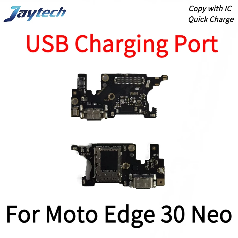 

1 шт. для Moto Edge 20 Pro 20 Lite 30 Neo USB зарядная док-станция разъем разъем порта зарядная плата Flex с микросхемой