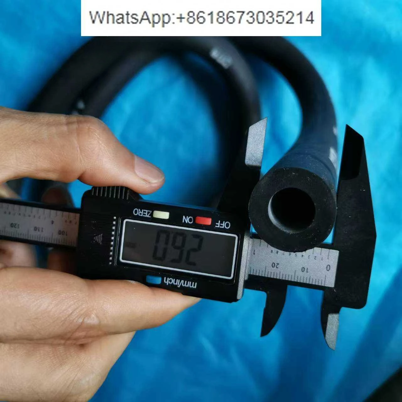 

Cleaning tube Milk tube Mobile trolley Rubber milking tube 14X26mm imported rubber about 1.6 meters